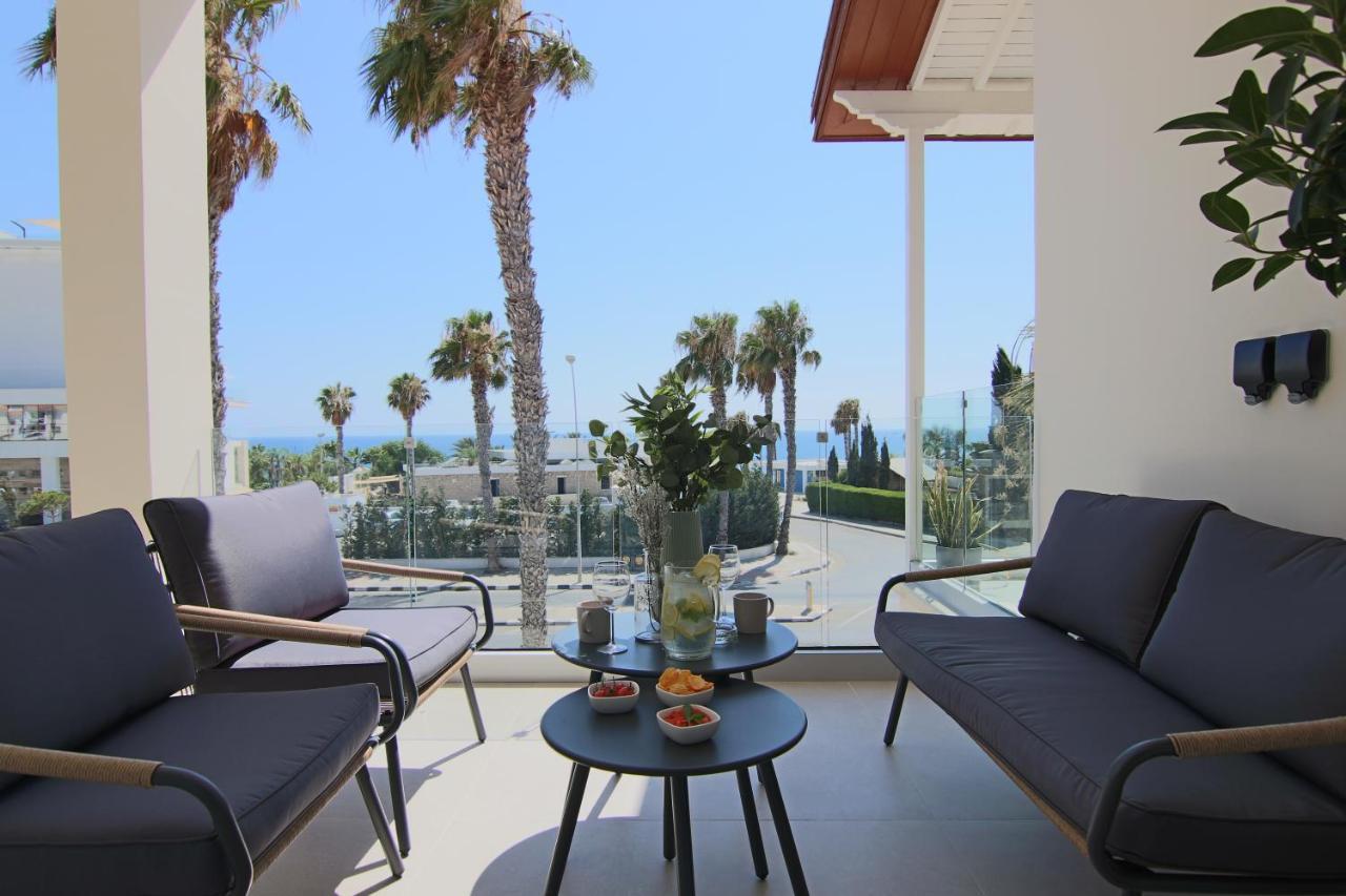 Apartamento Phaedrus Living: Seaview Luxury Flat Limnaria 151 Paphos Exterior foto