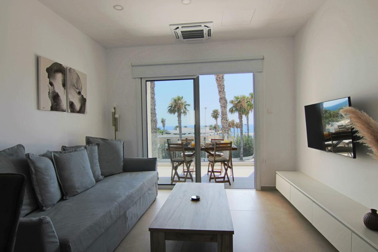 Apartamento Phaedrus Living: Seaview Luxury Flat Limnaria 151 Paphos Exterior foto